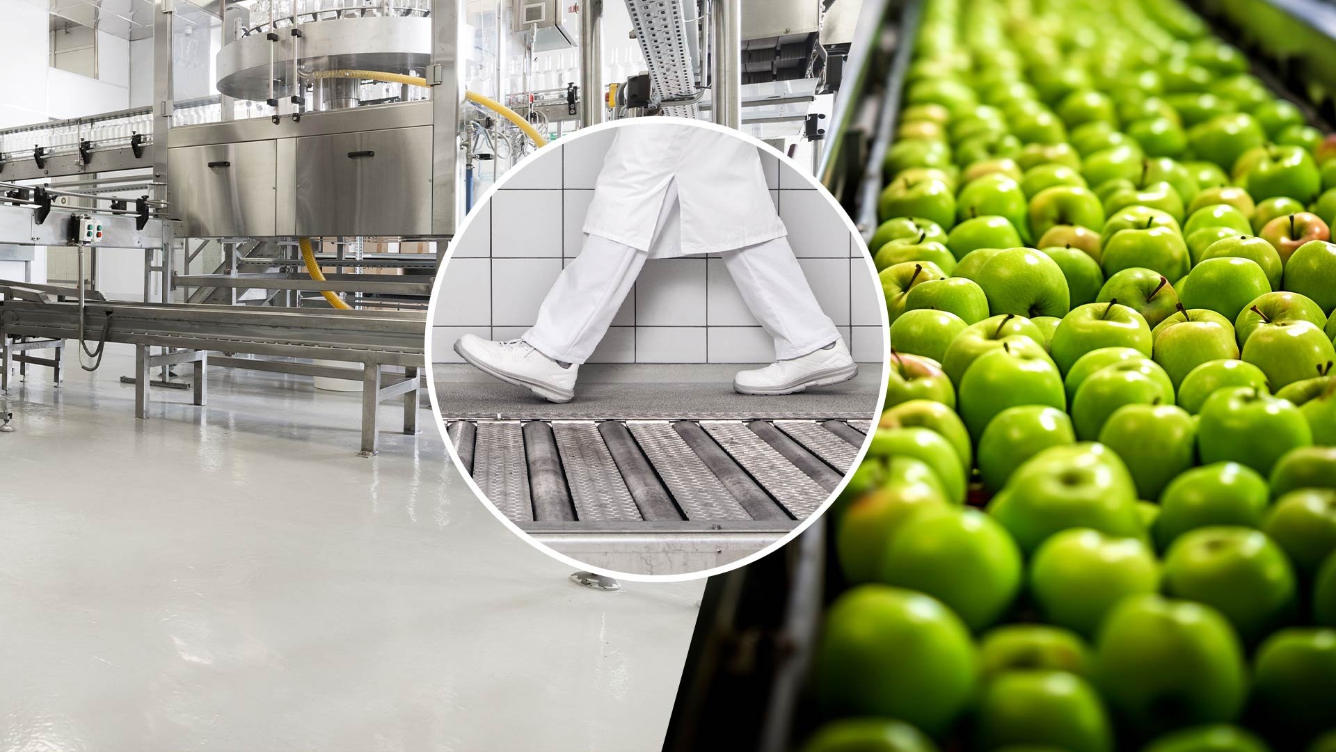 Foot protection designed for the food industry