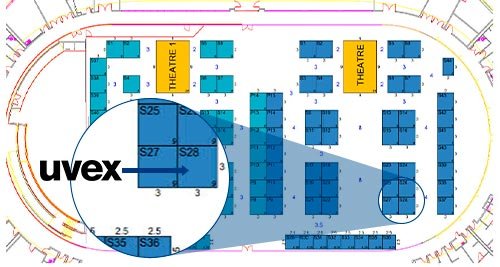 Find uvex at stand S28 at the Safety in Construction Show in Derby