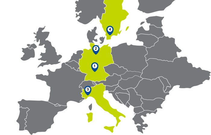 uvex European production sites