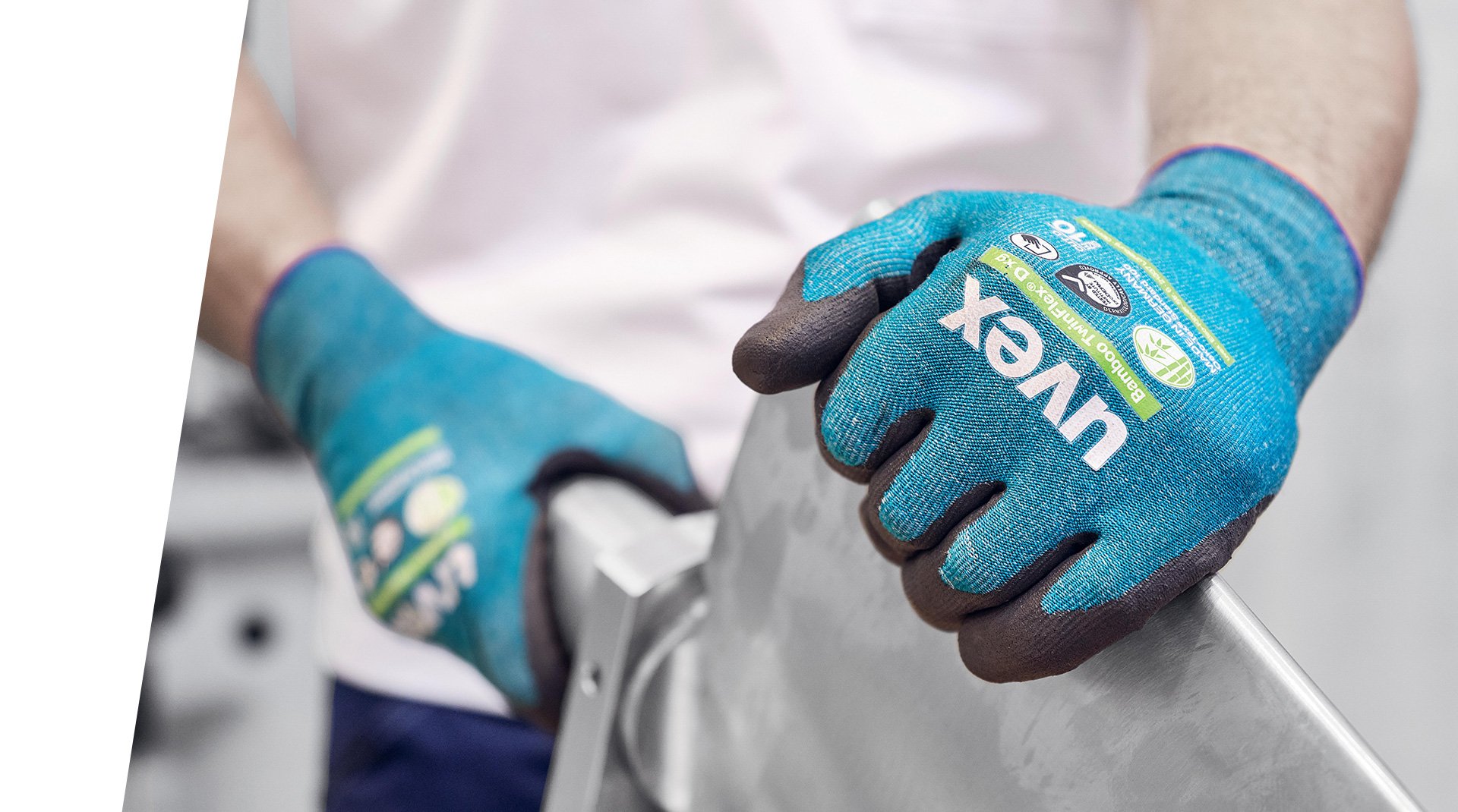 [Translate to French:] Innovative safety gloves technolgies by uvex