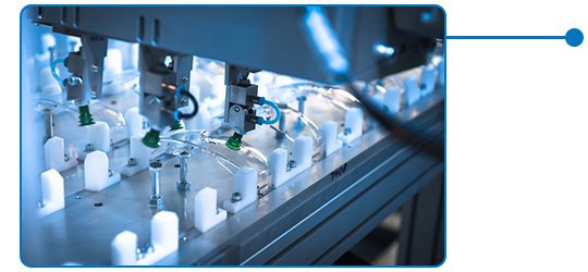 Streamlined central material supply