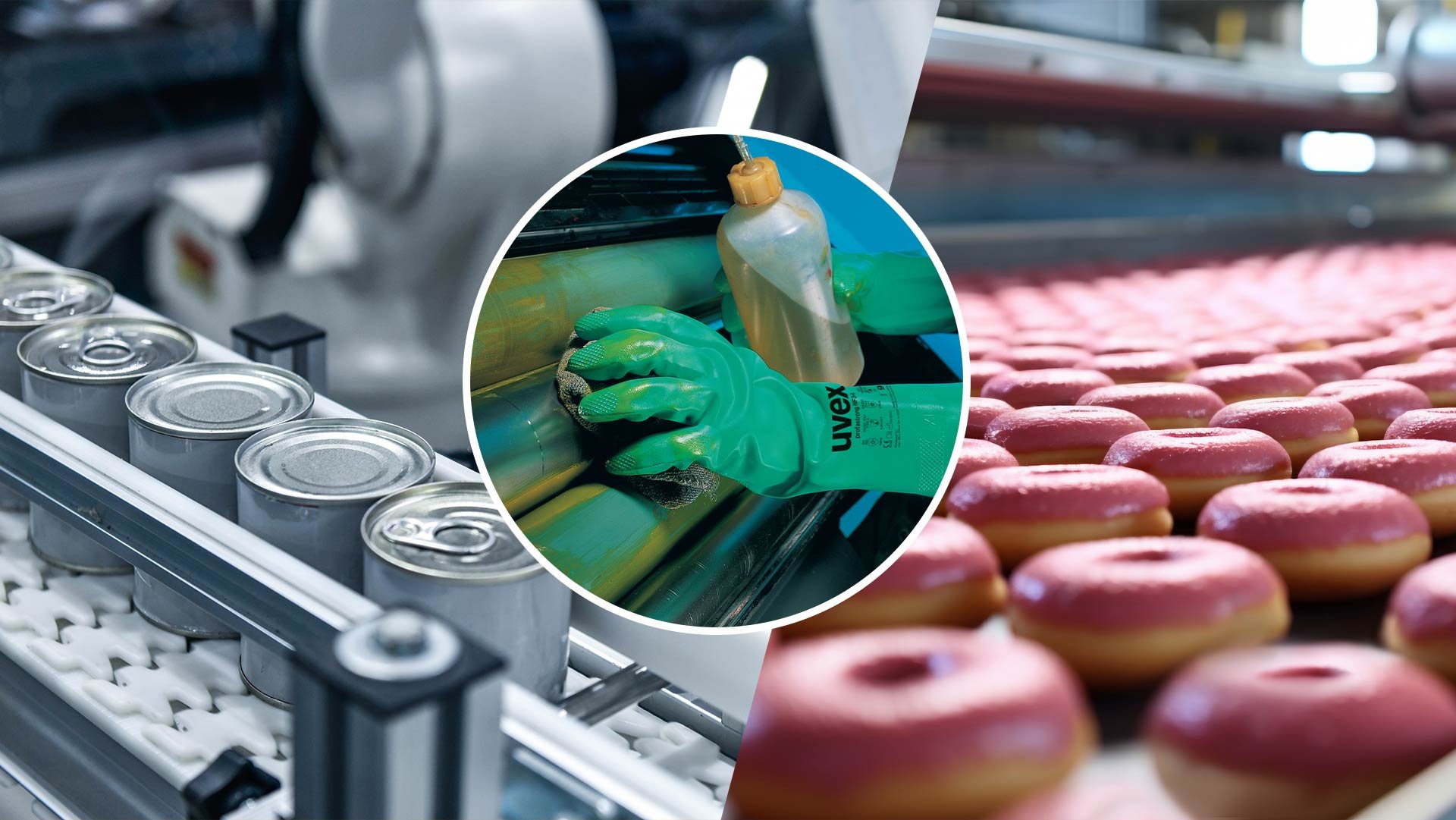 Hand protection designed for the food industry