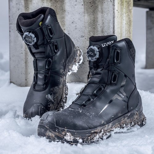 new uvex safety boots for winter