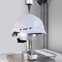 uvex safety helmet testing