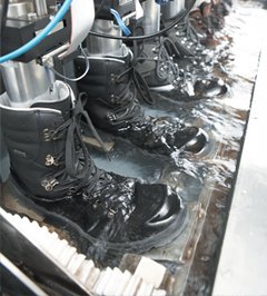 Chaussures de sécurité technologie Gore Tex imperméable sous l'eau