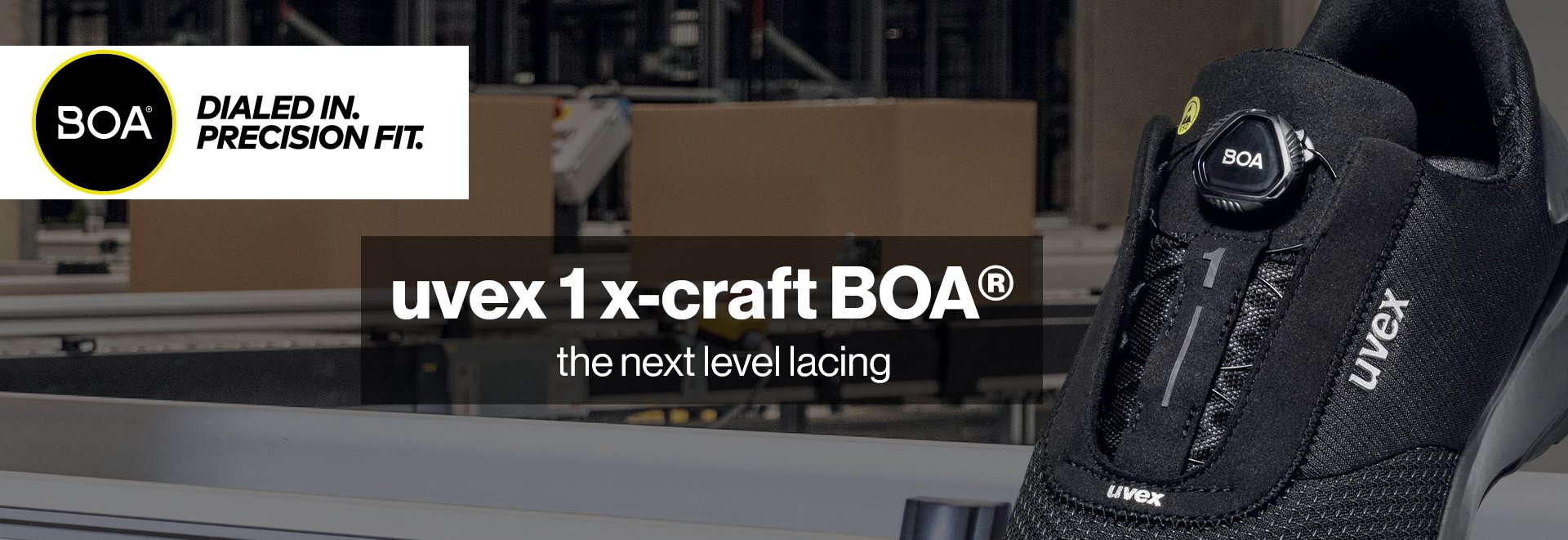 uvex 1 x-craft BOA the next level lacing