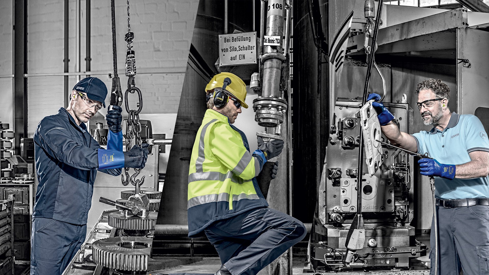 uvex rubiflex S – maximum comfort in critical application areas