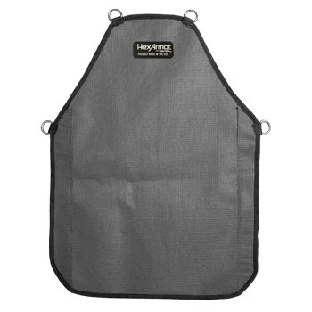 Abrasion resistant PPE apron with cut protection