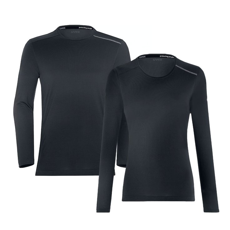 Automobilindustrie-Workwear schwarzes Longsleeve-Shirt für Damen und Herren