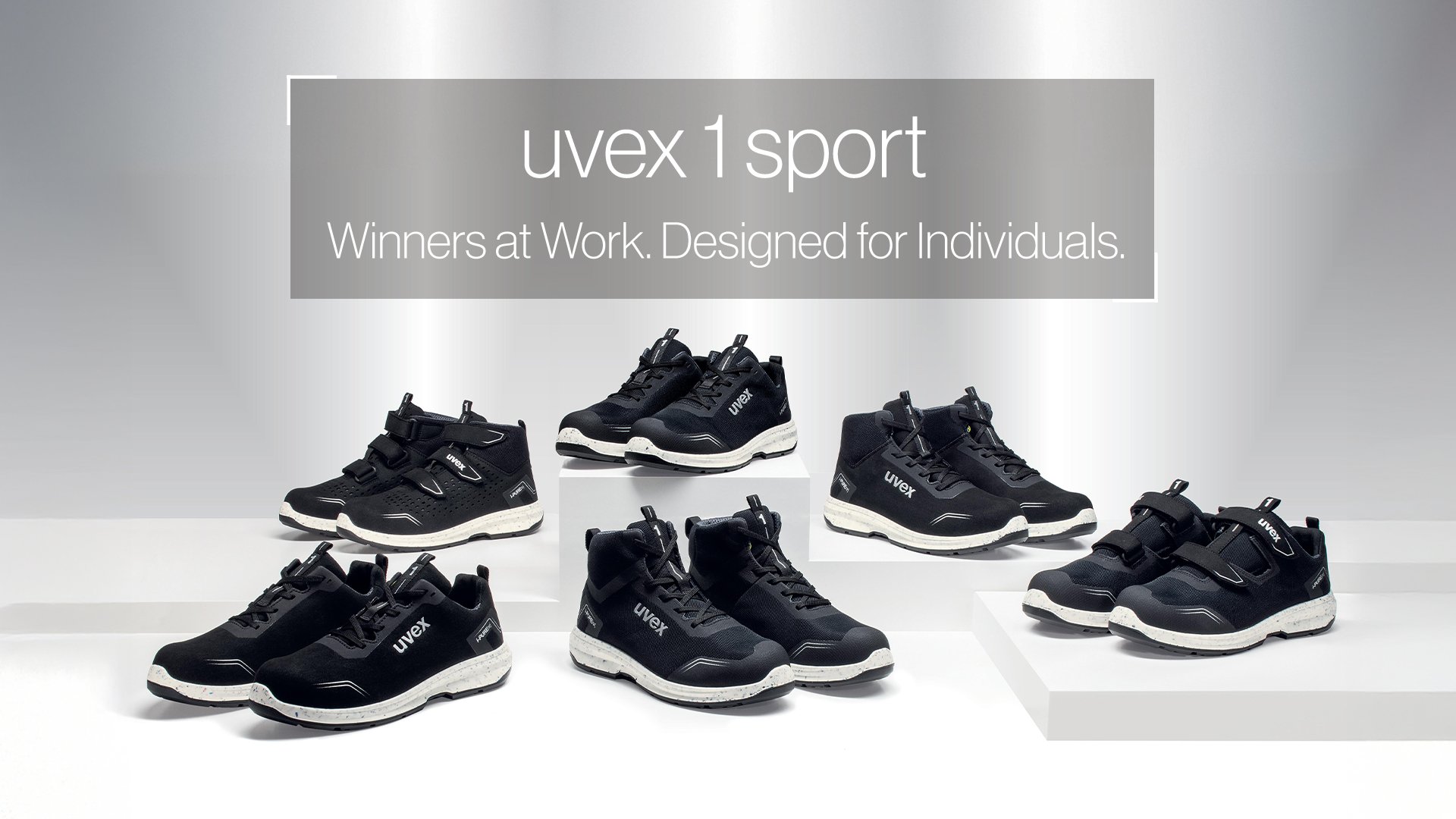 New: uvex 1 sport safety shoe models