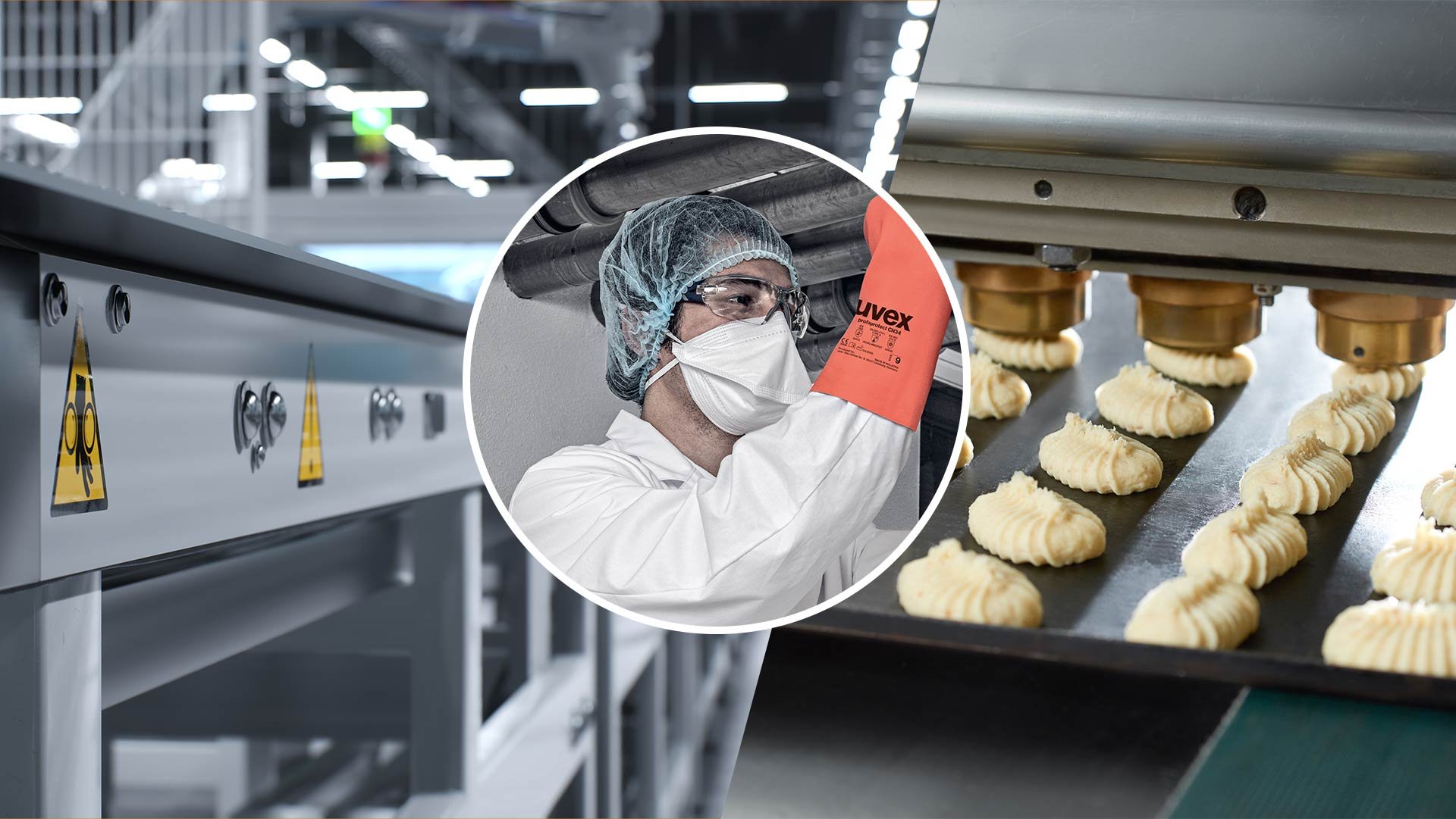 Eye protection designed for the food industry