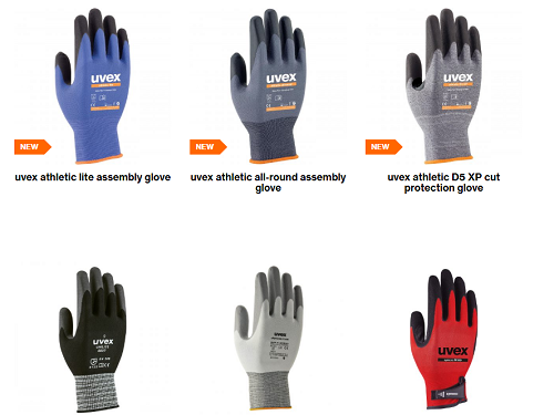 uvex glove overview