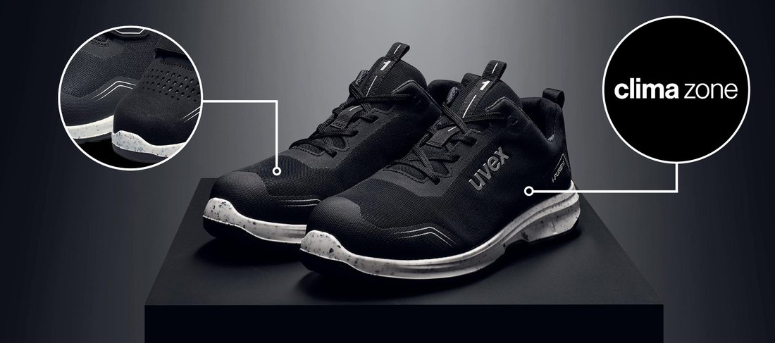uvex 1 sport atmungsaktive Sicherheitsschuhe