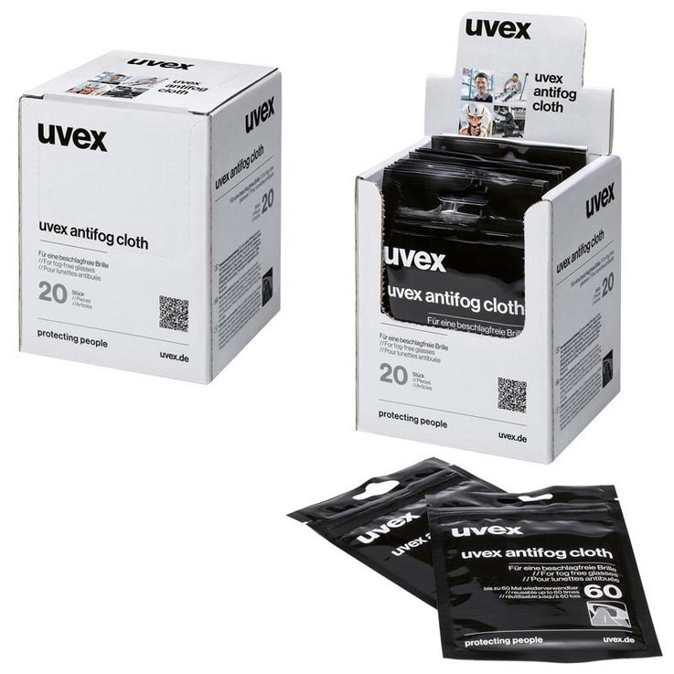 uvex antifog glasses cleaning cloth