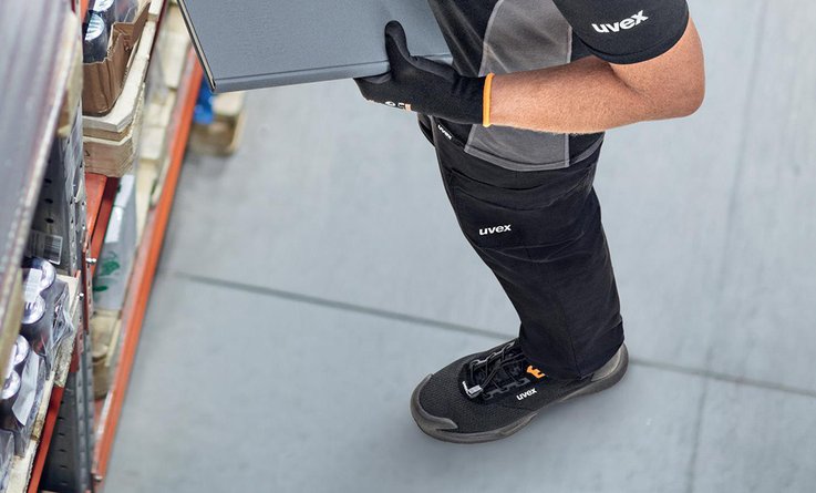 uvex 1 x-craft pro D30 safety shoes for flexible impact protection