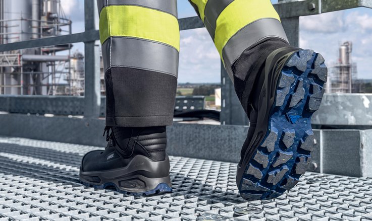 uvex Macsole Sicherheitsschuh Technologie Heat Shield to go