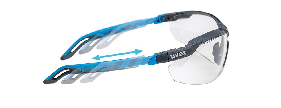 uvex i-5 features x-twist technology