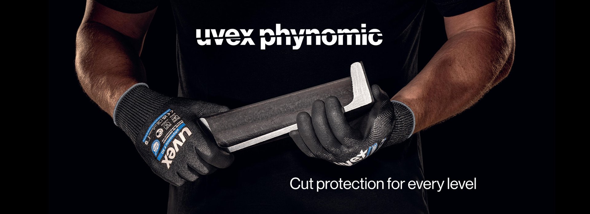 uvex phynomic cut protection gloves for every level