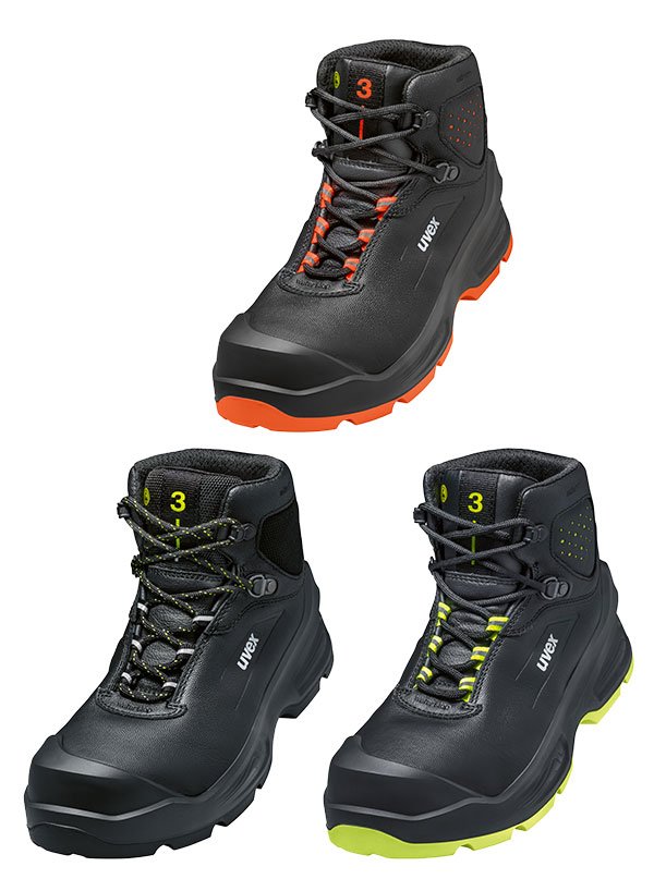 uvex 3 safety shoe heavy-duty applications