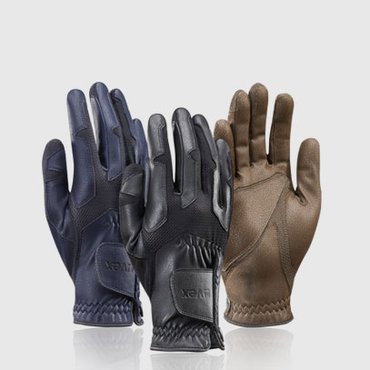 Equestrian riding gloves