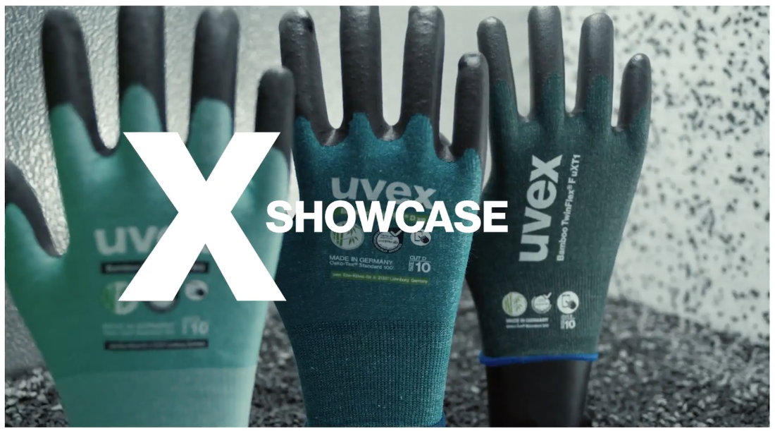 uvex Bamboo TwinFlex® cut protection gloves in the x-showcase video