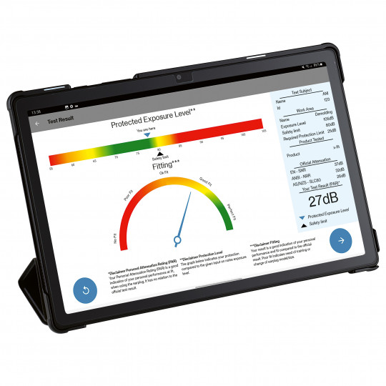 Hearing protection | uvex xact-fit testing system (AU)