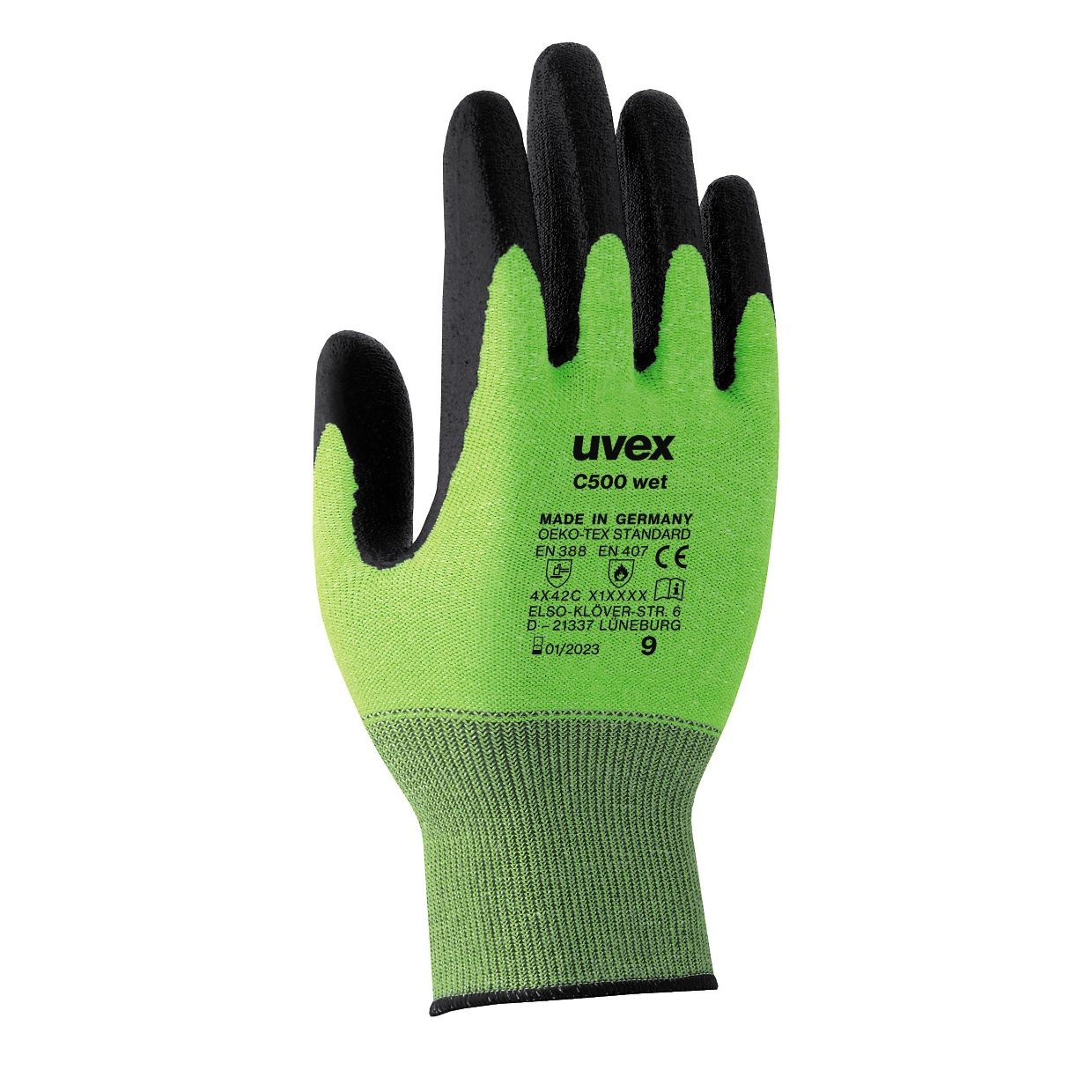 Uvex C500 Wet Cut Protection Glove Safety Gloves Uvex Safety