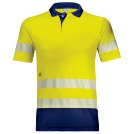 Tricou polo cu mânecă scurtă uvex suXXeed construction Tricou polo cu mânecă scurtă uvex suXXeed construction