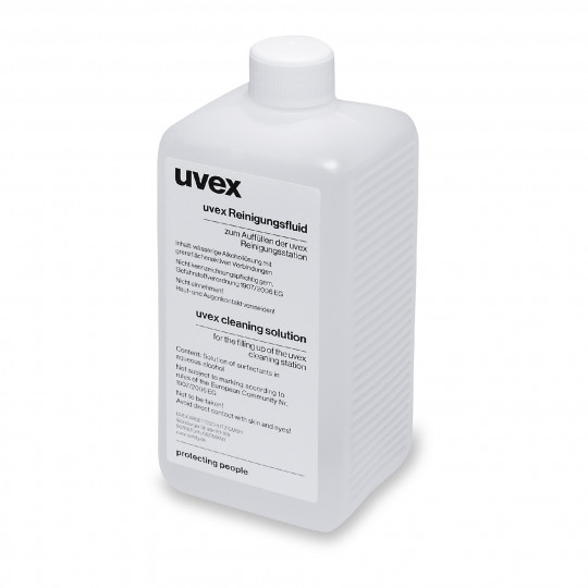 Safety Eyewear | uvex lens cleaning fluid