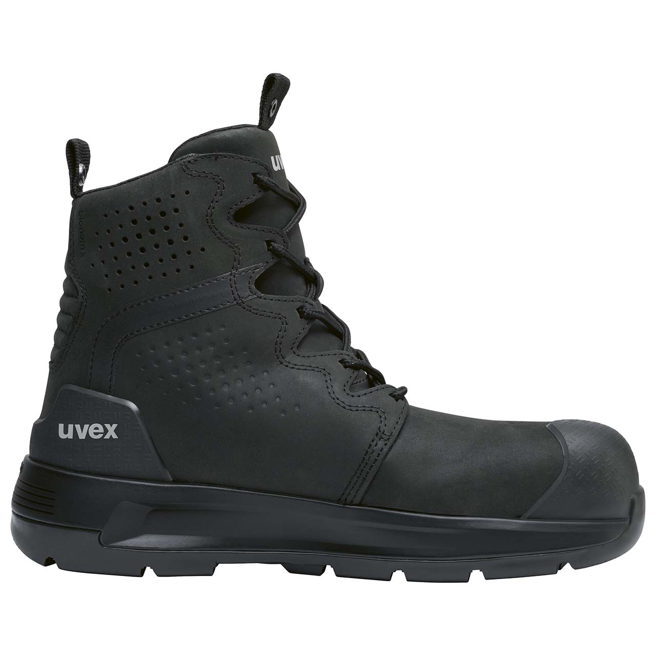 uvex 3 x-flow work boot (black) (AU) | Work Boots