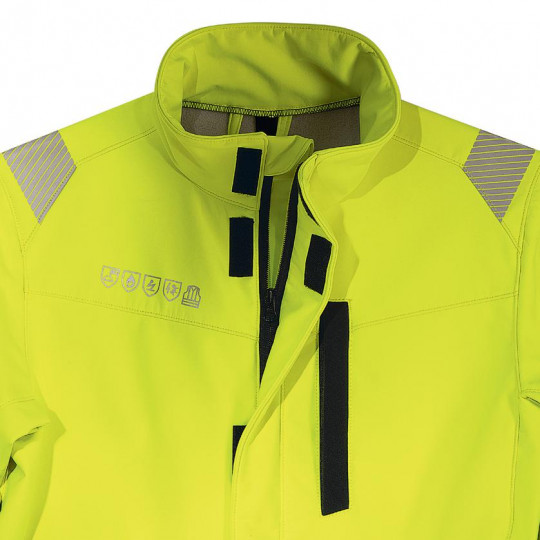 Vêtements de protection et de travail | Veste softshell uvex suXXeed multifunction high vis