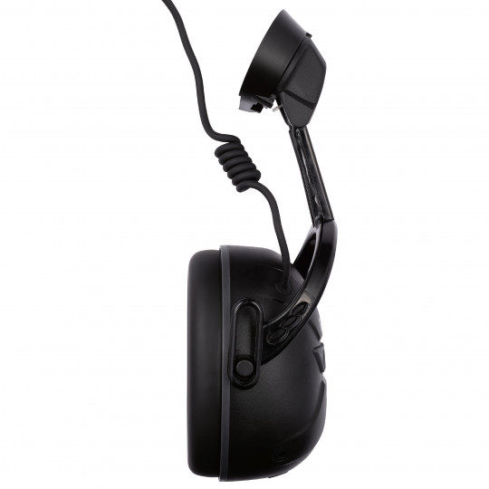 Hearing protection | Earmuff helmet connection for 30-mm slot