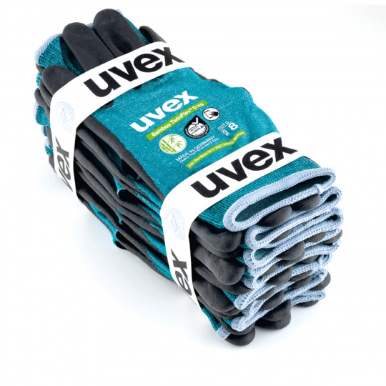 Safety gloves | uvex Bamboo TwinFlex® D xg cut protection glove