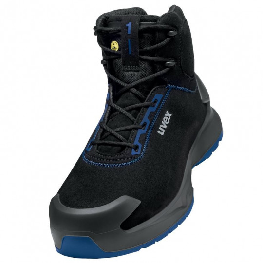 Safety shoes | uvex 1 x-craft lace-up boot S2 FO SC SR