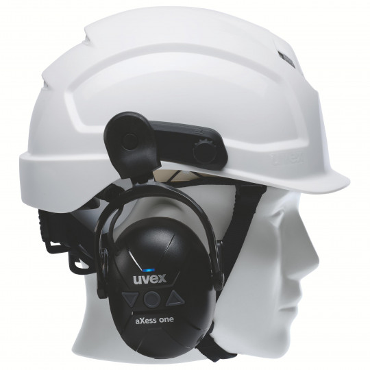 Hearing protection | uvex aXess one helmet earmuffs