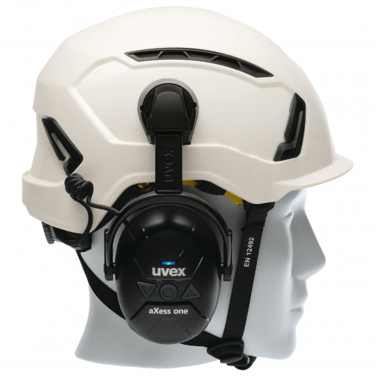 Hearing protection | Earmuff helmet connection for 30-mm slot