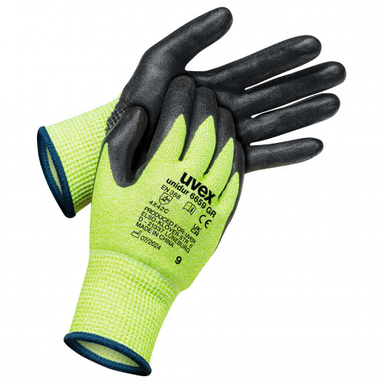 Safety gloves | uvex unidur 6659 PU GR