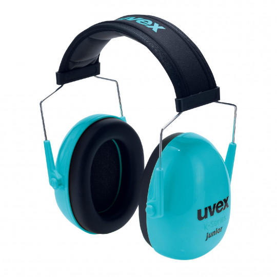 uvex K junior kids earmuffs (blue)