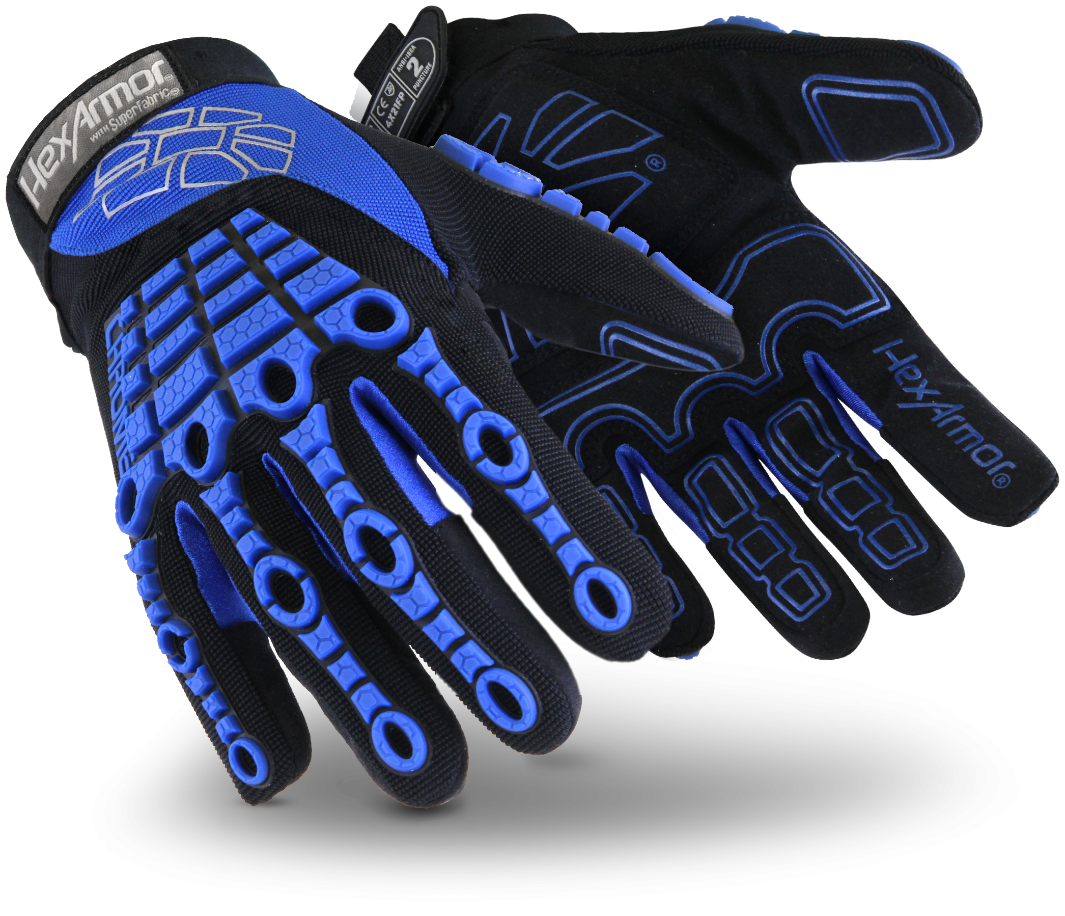 High cut and impact protection glove HexArmor® Chrome Series® 4024 High cut and impact protection glove HexArmor® Chrome Series® 4024