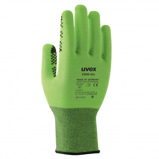 Safety gloves | uvex C500 dry cut protection glove