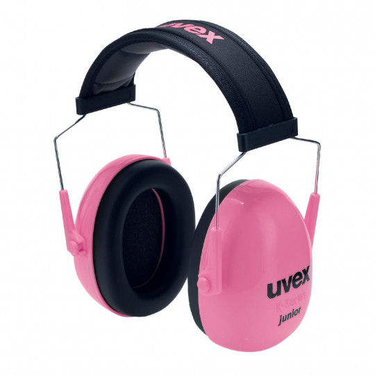 Hearing protection | uvex K junior kids earmuffs (pink)