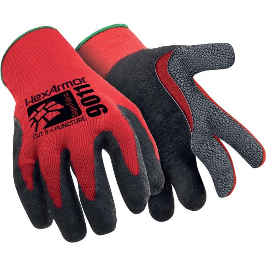 Safety gloves | High cut and grip seamless work gloves HexArmor® 9000 Series™ 9011