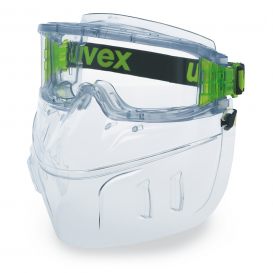 Lunettes de protection panoramiques uvex ultravision avec protection respiratoire Lunettes de protection panoramiques uvex ultravision avec protection respiratoire