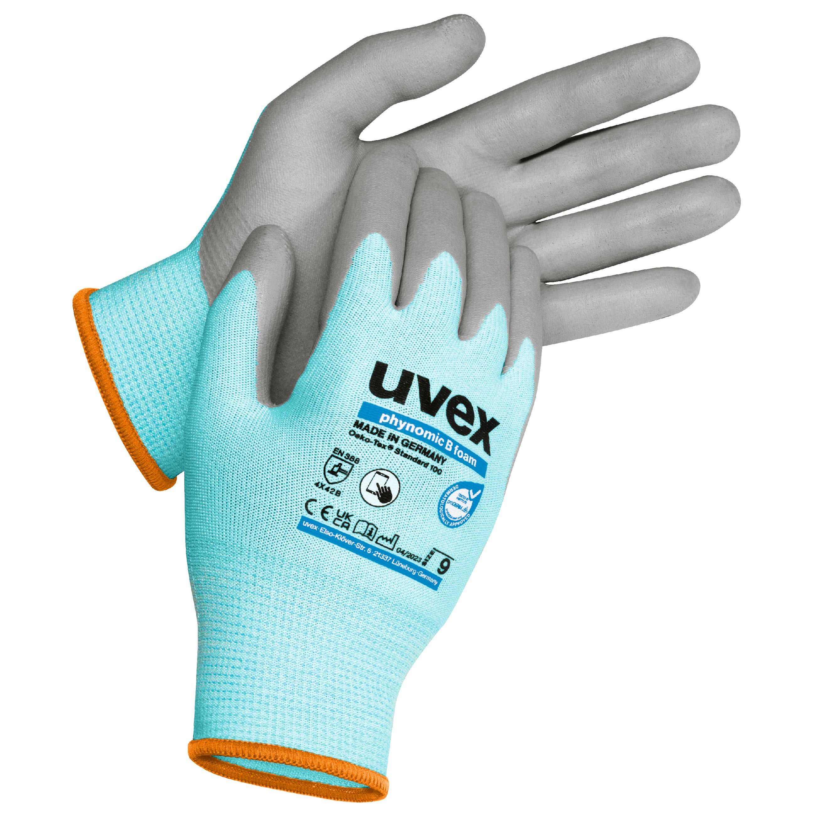 Uvex Phynomic B Foam Cut Protection Glove Safety Gloves