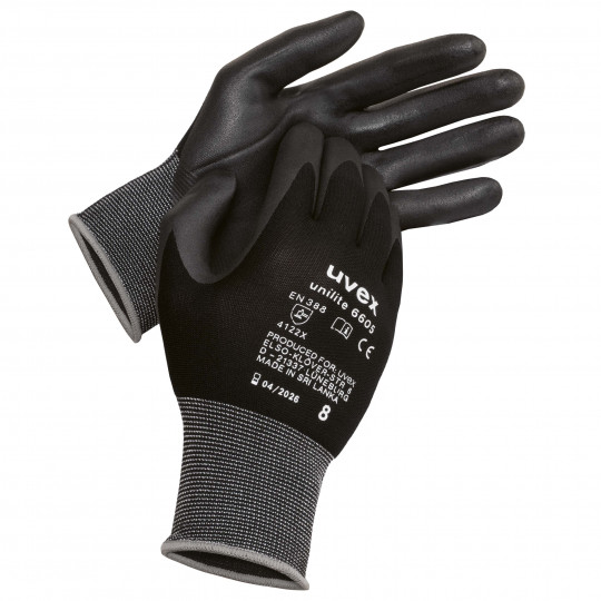 uvex unilite 6605 safety glove