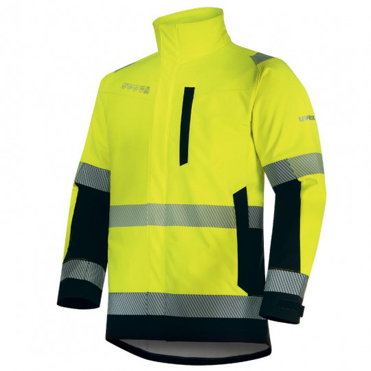 Vêtements de protection et de travail | Veste softshell uvex suXXeed multifunction high vis