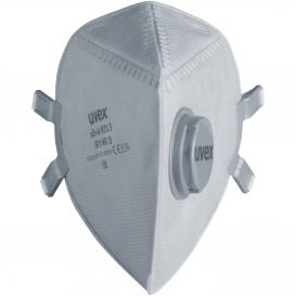 Masque pliable de protection respiratoire FFP3 uvex silv-Air p 8313 Masque pliable de protection respiratoire FFP3 uvex silv-Air p 8313