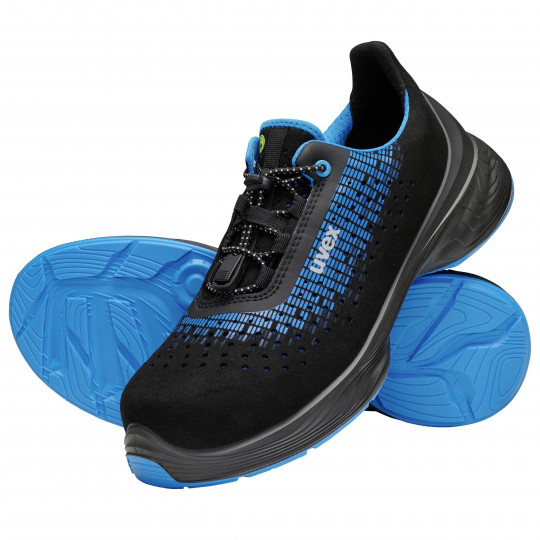 Sicherheitsschuhe | uvex 1 G2 gelochter Halbschuh S1 FO SR
