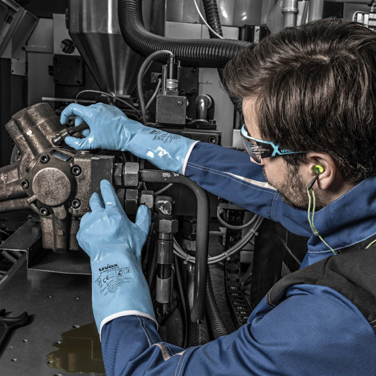 Safety gloves | uvex u-chem 3300 chemical protection glove