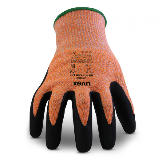 Safety gloves | uvex unidur 6649 foam OR safety glove